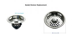 PSS0017 Basket Strainer Replacement